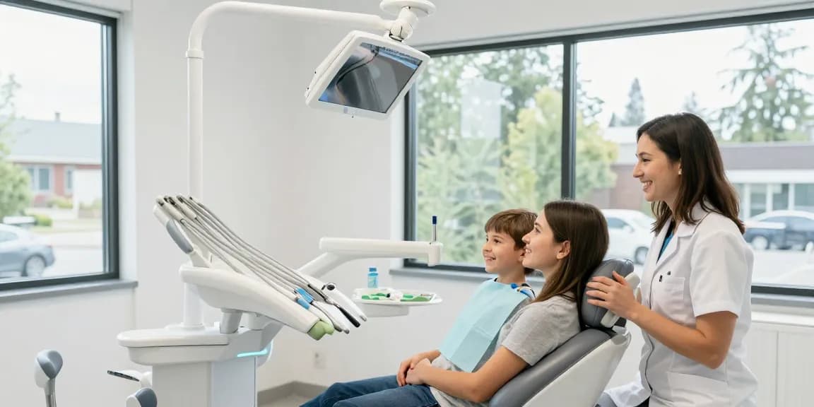 Dentist Coquitlam providing professional dental care in a local clinic, offering trusted services to the community.