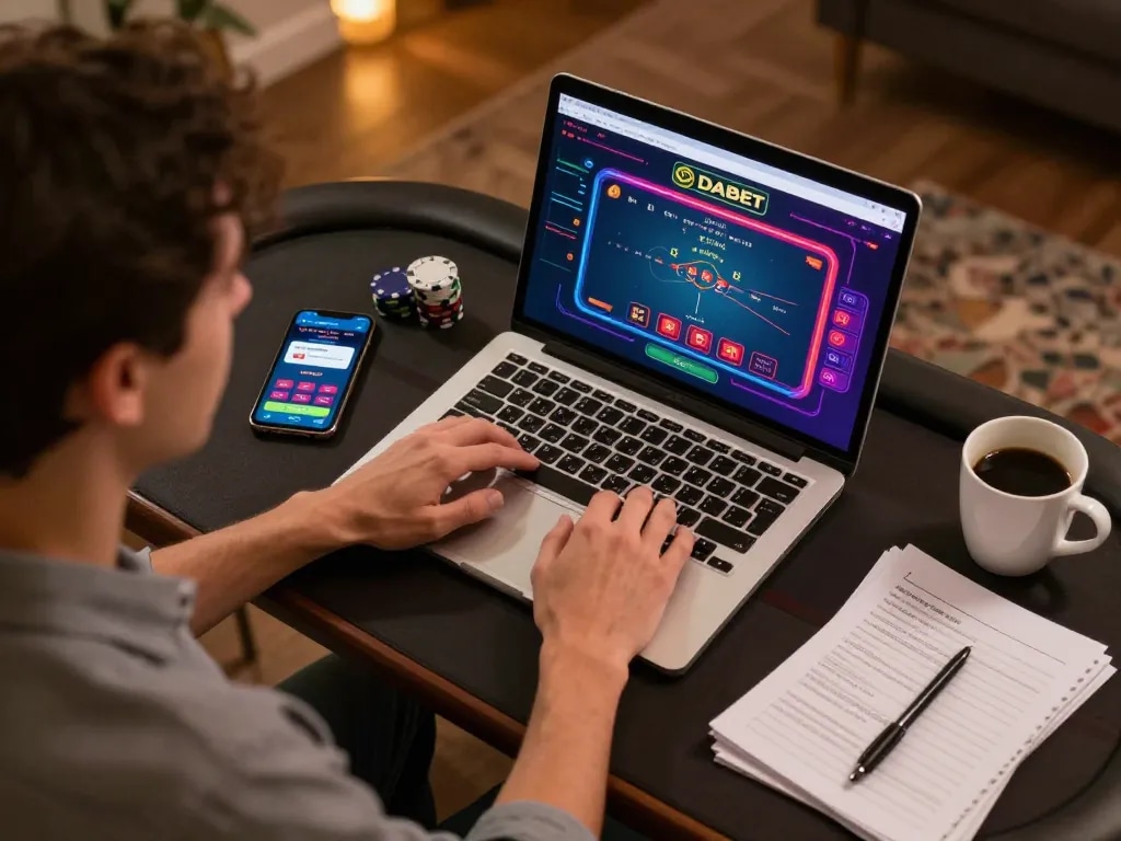 Dabet offers exciting online poker gameplay with live dealer action, enhancing your strategic betting experience.