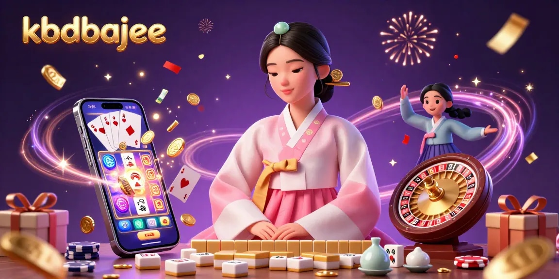 Experience thrilling gameplay with kbdbajee, featuring elegant characters and vibrant casino elements.