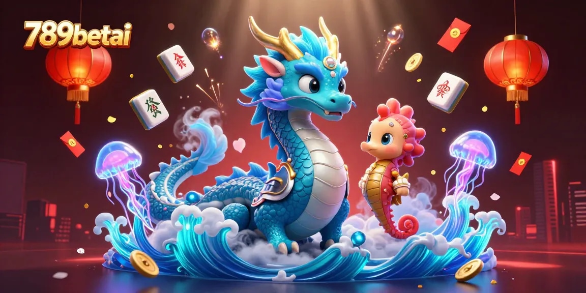 Engage with 789betai for stellar gaming experiences featuring colorful dragons and dynamic casino elements.