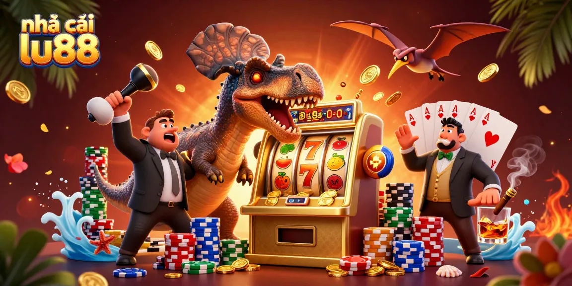 Play at nhà cái lu88, enjoying jackpots and vibrant casino action with fantasy elements.