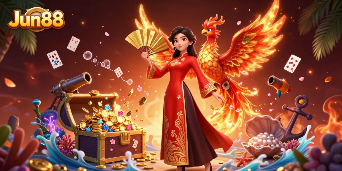 Experience the excitement of Jun88 casino with vibrant games and stunning graphics.