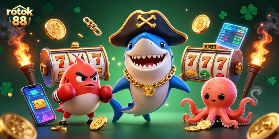 Engage with the exciting world of rokok 88, featuring cartoon characters and slot games.