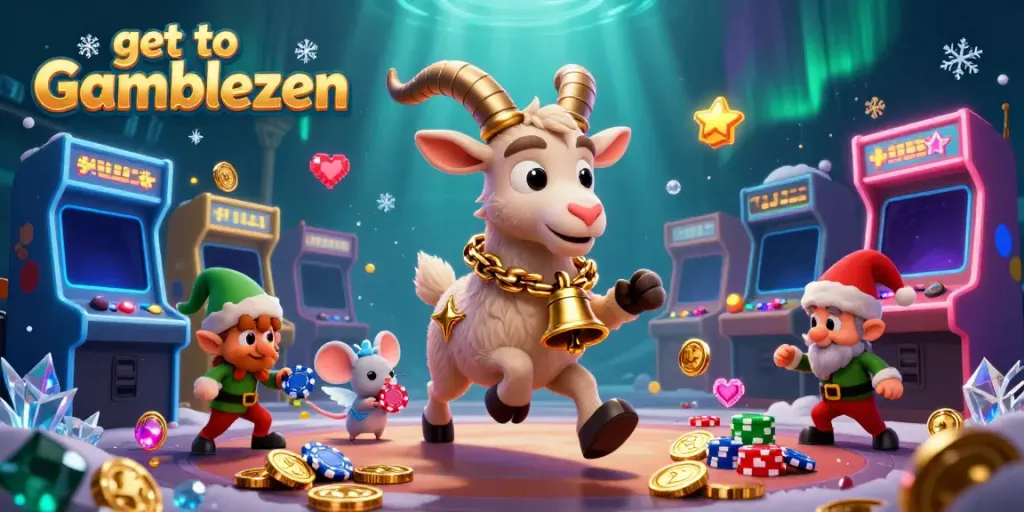 Experience the thrill as you get to Gamblezen with festive characters in a dynamic holiday-horror casino.