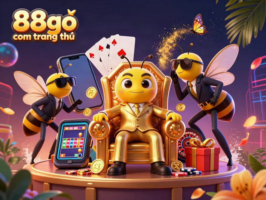Experience the thrill of gaming at 88go com trang chủ with vibrant slots and casino elements.