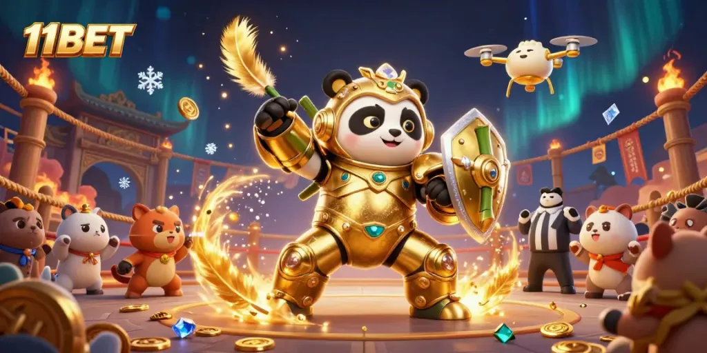 Engage with thrilling games at 11BET featuring vibrant casino visuals and exciting action elements.