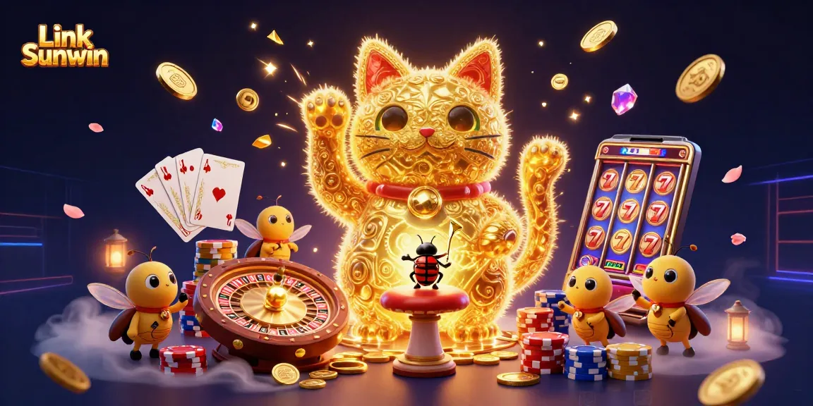 Experience the excitement of Link Sunwin with vibrant casino visuals and dynamic action.